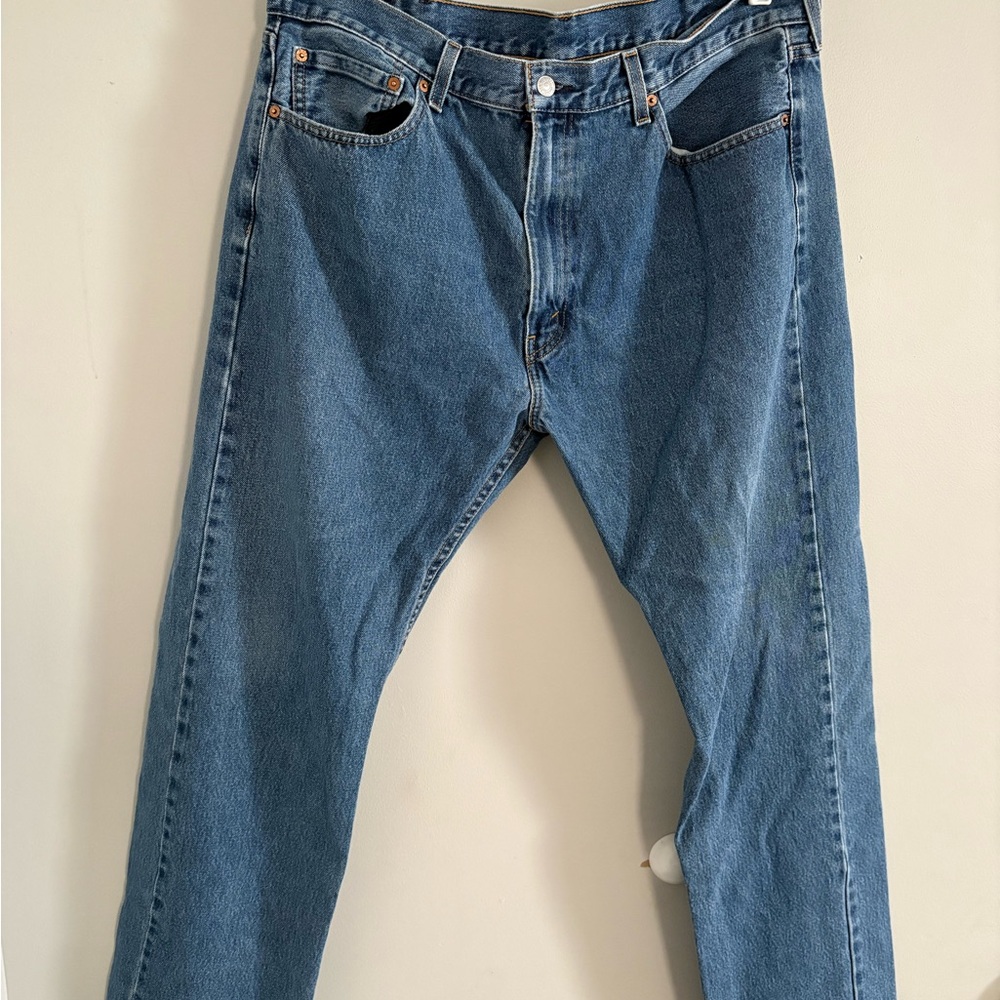 Levi's Men's Straight Blue Jeans